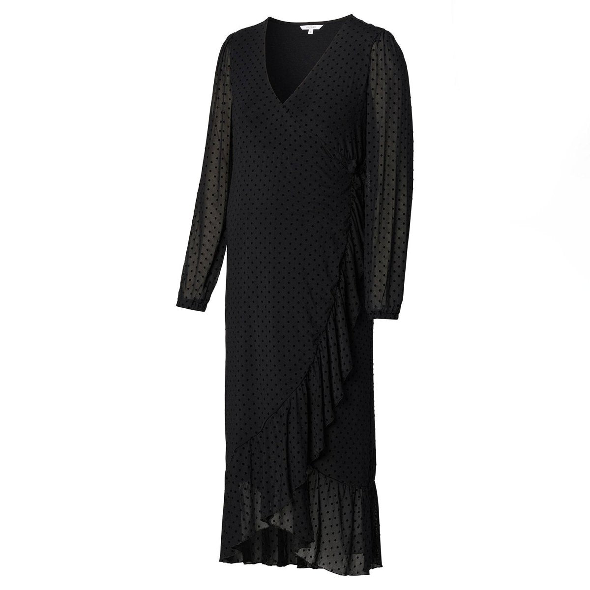 Noppies DreShort Sleeve Olathe Nursing Long Sleeve Allover Print - Black - ebebek - Black Friday