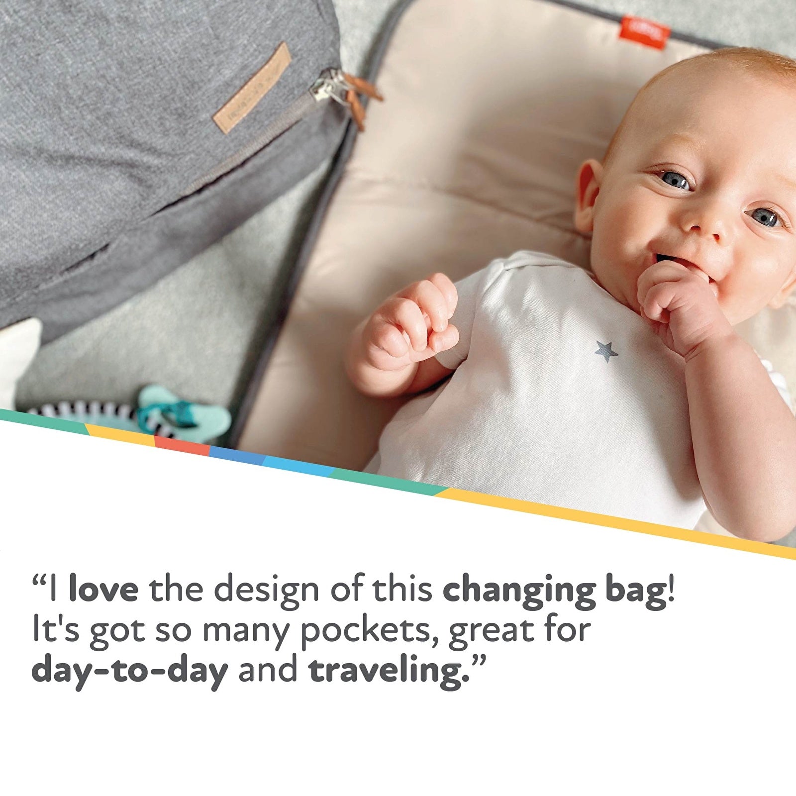 Nuby changing best sale bag matalan