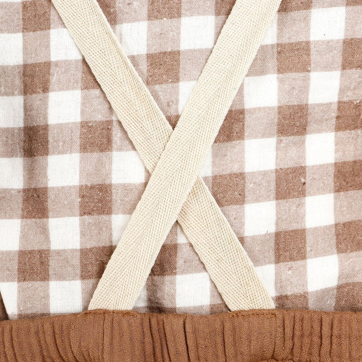 HelloBaby Newborn Muslin Overalls - Sweatshirt - Brown - HelloBaby - ebebek