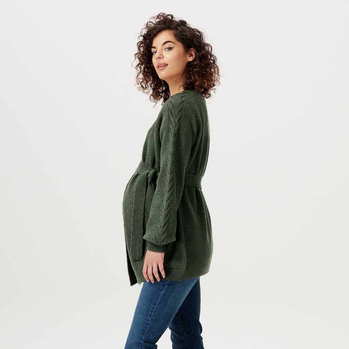 Supermom Cardigan Broadway Long Sleeve - Thyme - ebebek - Black Friday