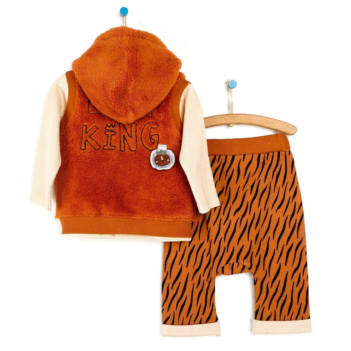 HelloBaby Sweatshirt - Vest - Bottom - Brown - ebebek - Black Friday