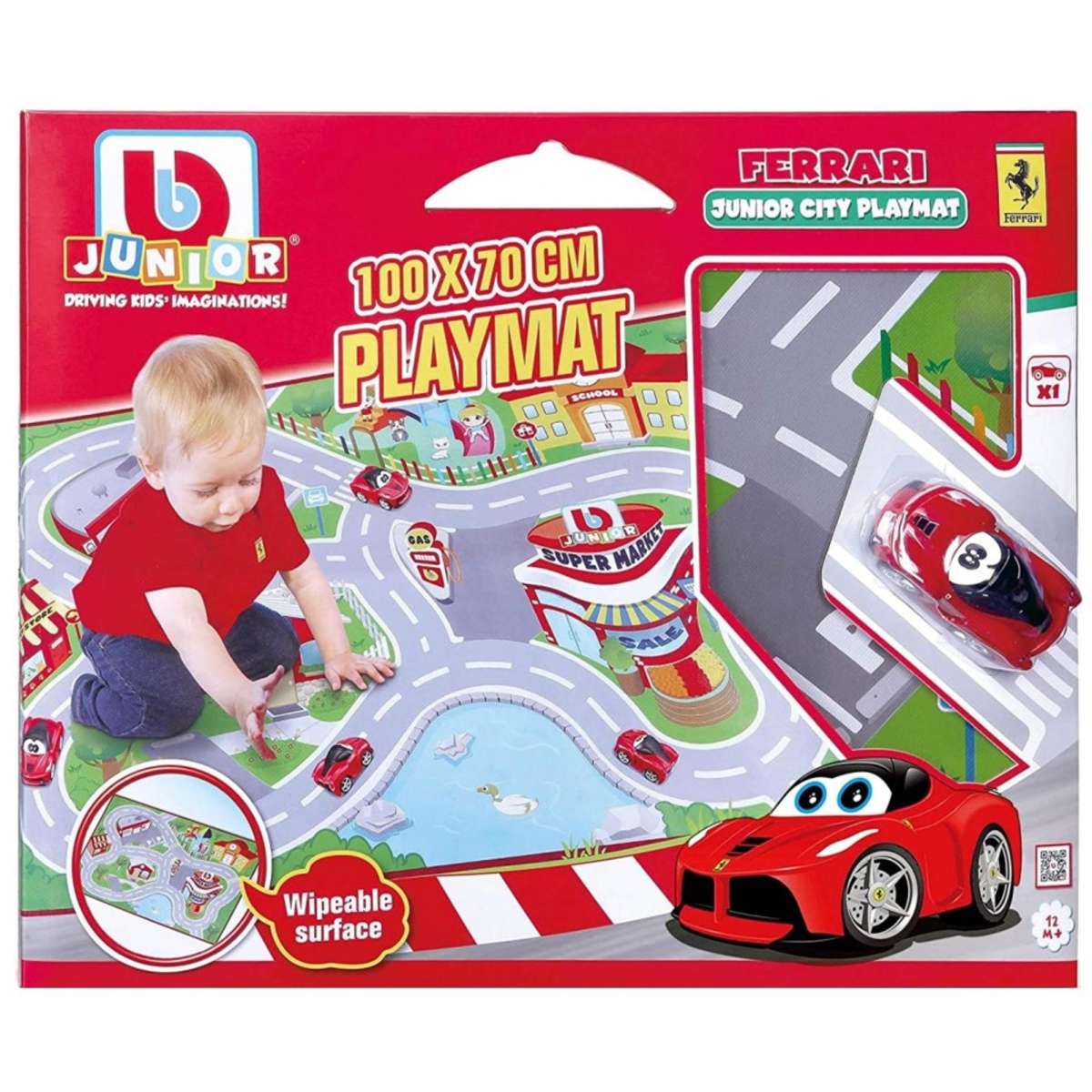 BB Junior Ferrari City Playmat - ebebek - Black Friday