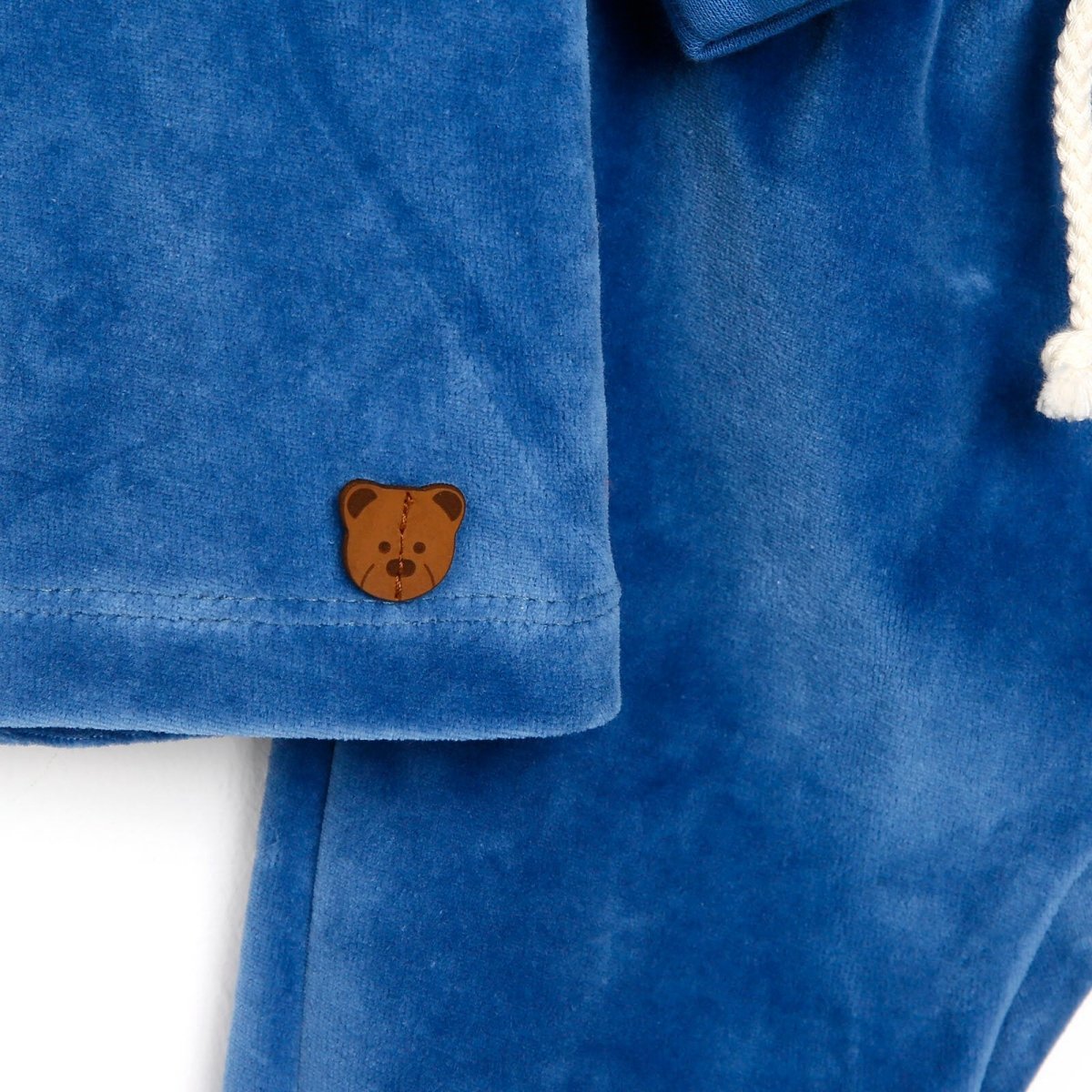 HelloBaby Basic Velvet Sweatshirt - Jogger - Indigo - ebebek - Black Friday