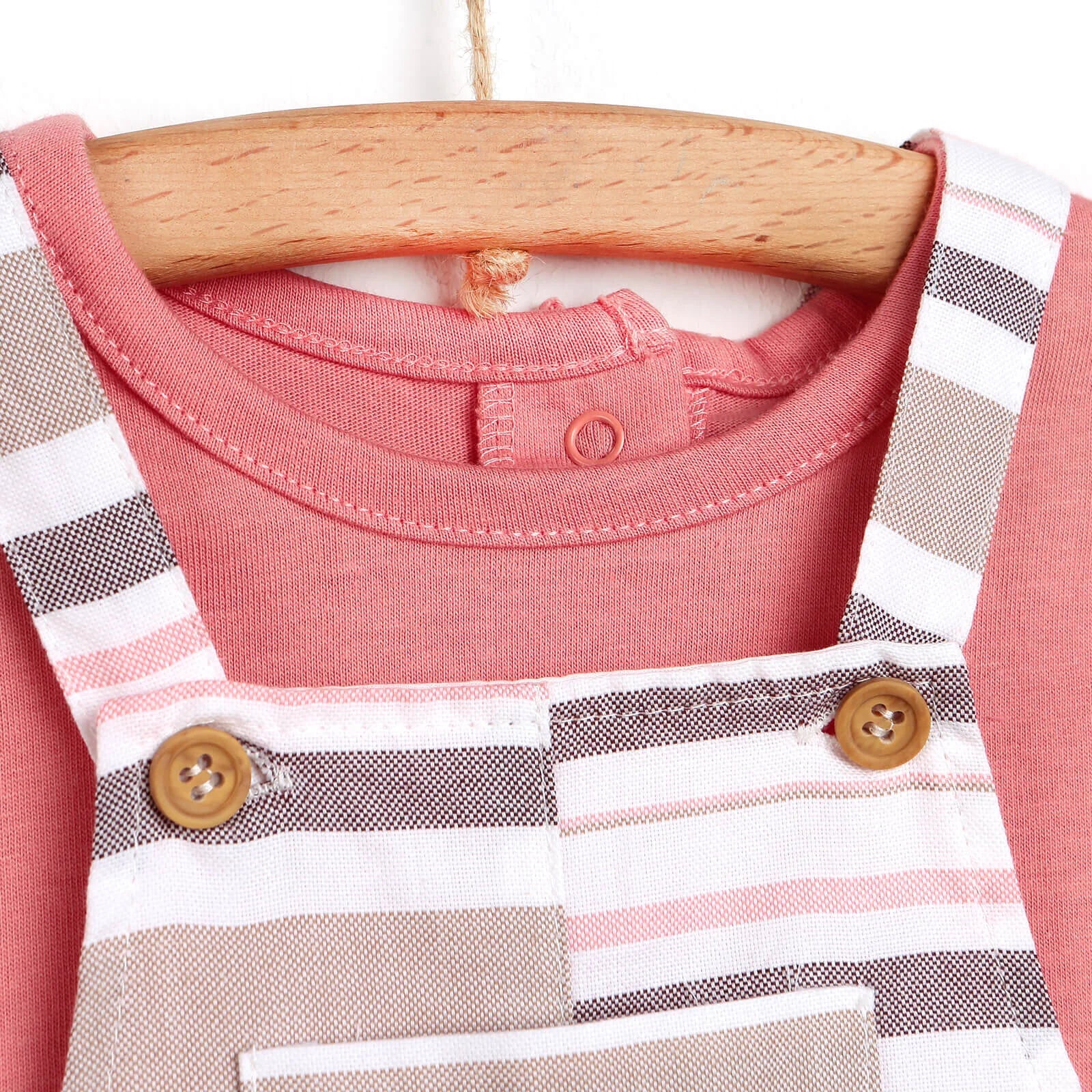 Cassiope Soil Short Dungaree - T-shirt - Orange - ebebek - Black Friday