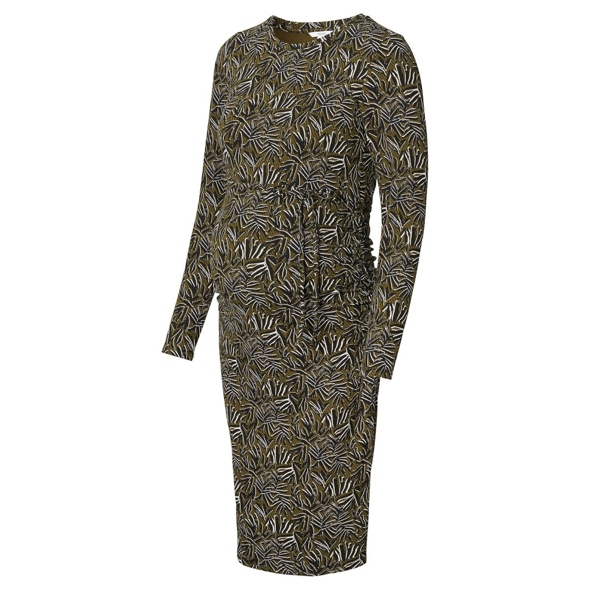 Noppies DreShort Sleeve Paoli Long Sleeve Allover Print - Dark Olive - ebebek - Black Friday
