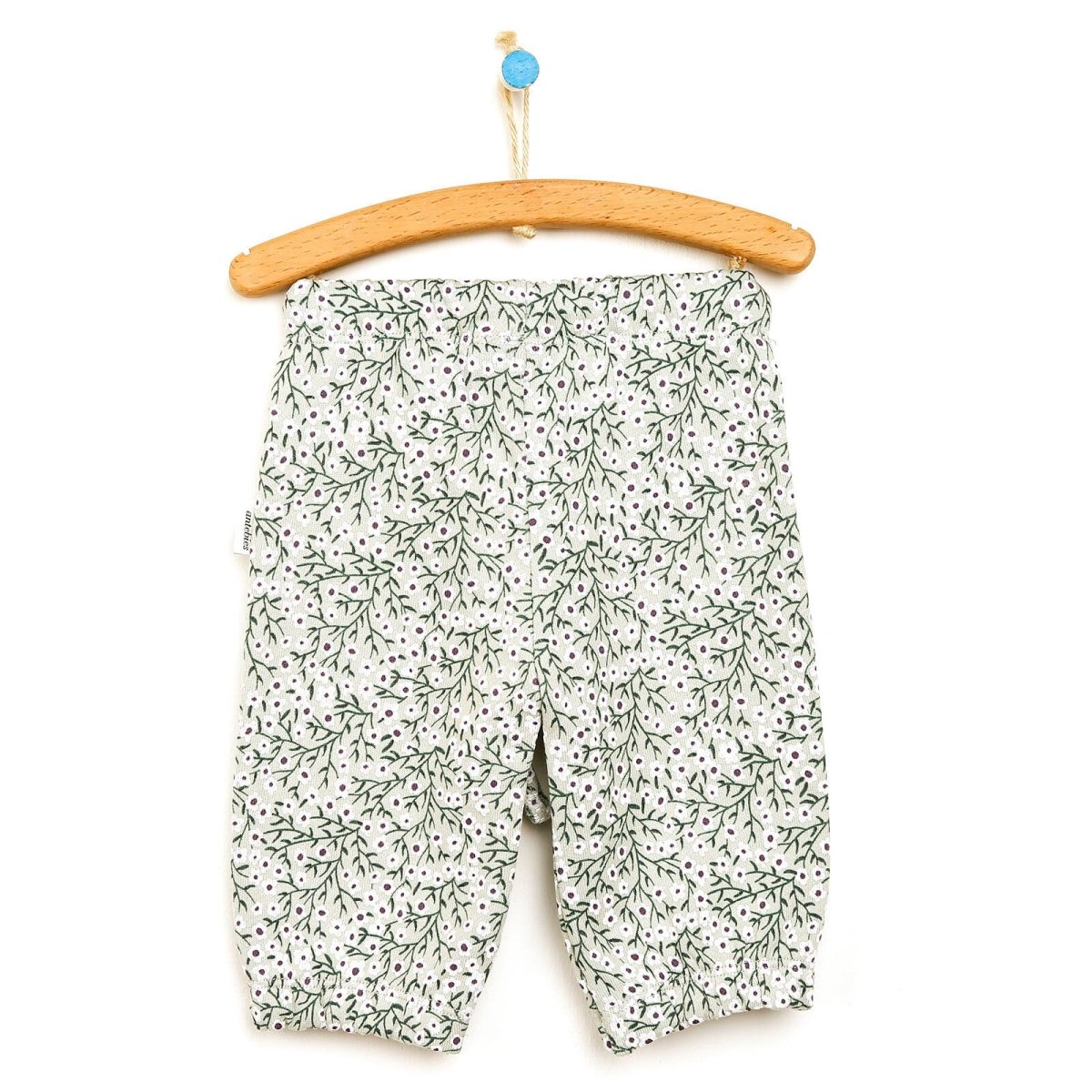 Antebies Newborn Deer Organic Footless Bottom - Dark Green - Dark Green - ebebek - Black Friday