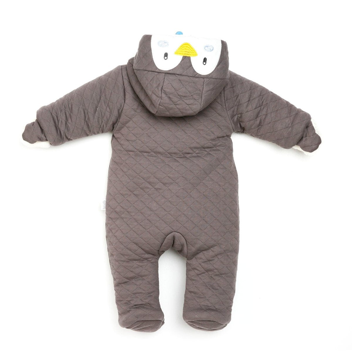 Bebetto Welsoft Footed Jumpsuit - Grey - ebebek - Black Friday