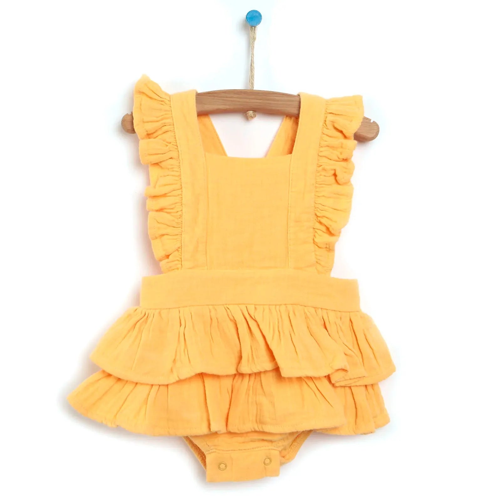 HelloBaby Overall Shorts - Yellow - ebebek - Black Friday