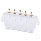 HelloBaby Unisex Long Sleeve Bodysuit 5 pcs - ebebek - Black Friday