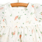 HelloBaby Basic Baby Girl Leaf Patterned - Ecru - ebebek - Black Friday