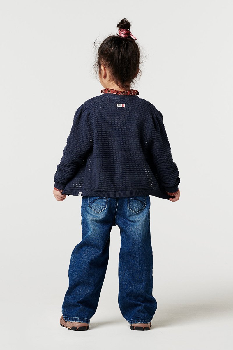 Noppies Girls Cardigan long sleeve Keedysville - Blue Nights - ebebek - Black Friday