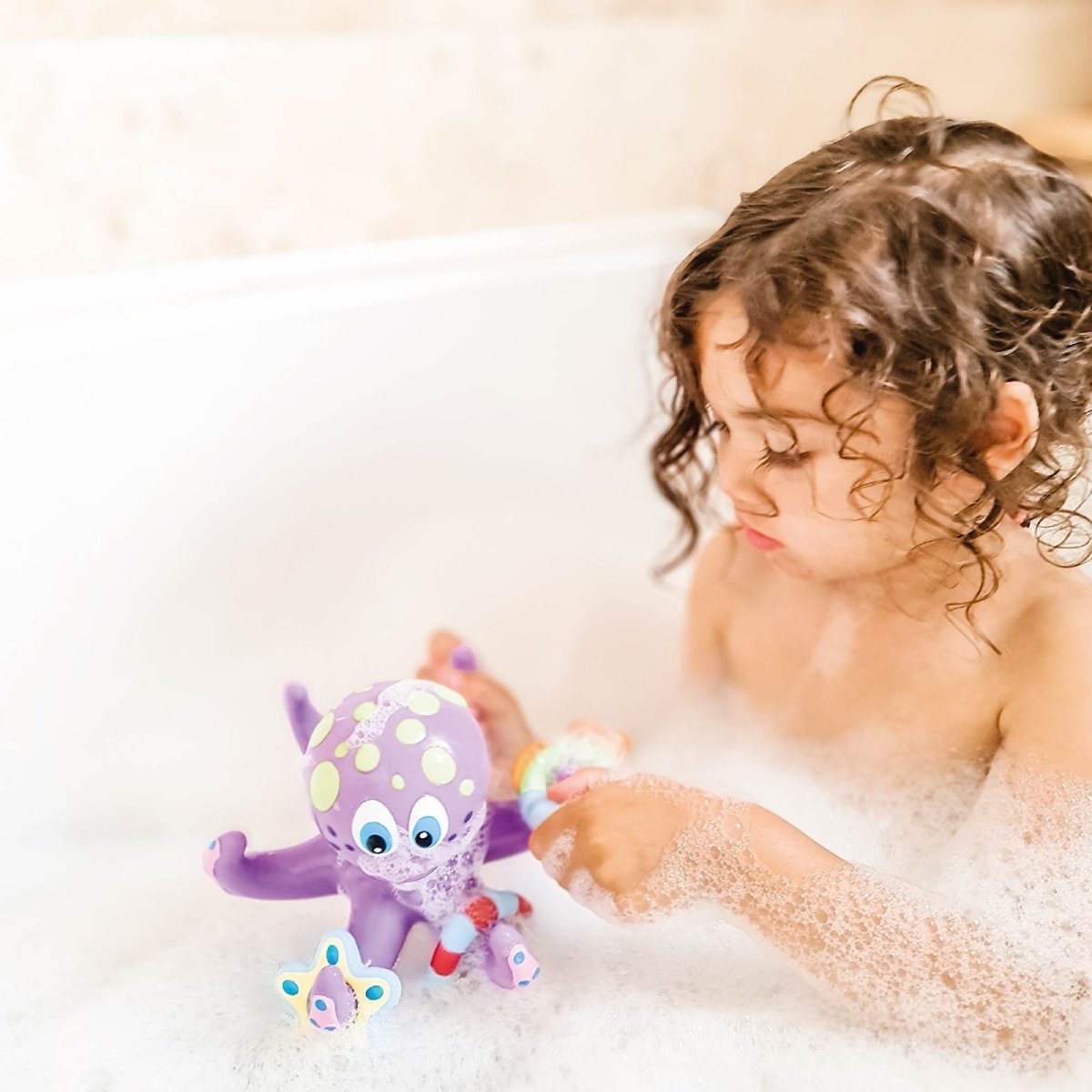 Nuby Floating Octopus Bath Toy - ebebek - Black Friday
