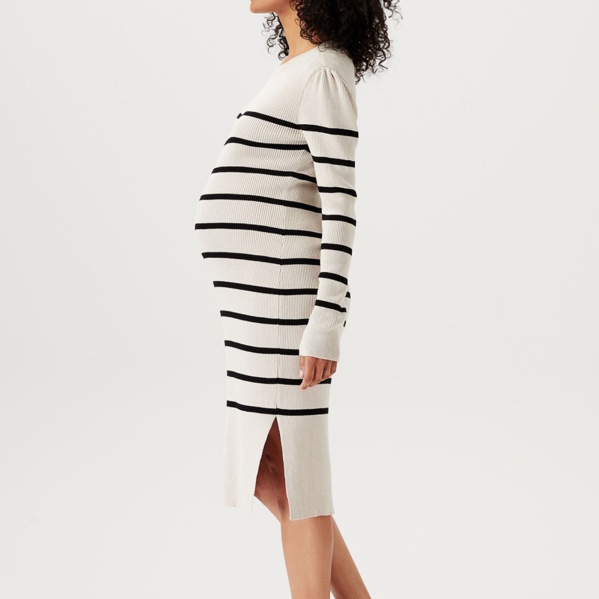 Noppies Nursing Dress Long Sleeve - Rainy Day  - ebebek - Black Friday