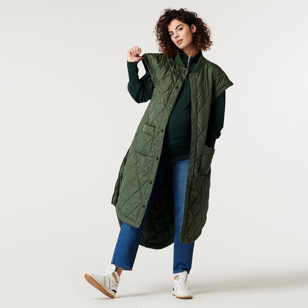 Supermom Top Bryn Long Sleeve - Darkest Spruce - ebebek - Black Friday