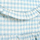 HelloBaby Basic Baby Girl Gingham Dress - Turquois - ebebek - Black Friday