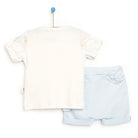 Bebetto Newborn Tshirt - Short - Blue - ebebek - Black Friday