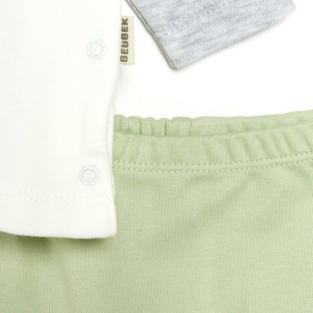 Bebbek Baby Boy 5 Pcs Newborn Starter Set - Light Green - ebebek - Black Friday