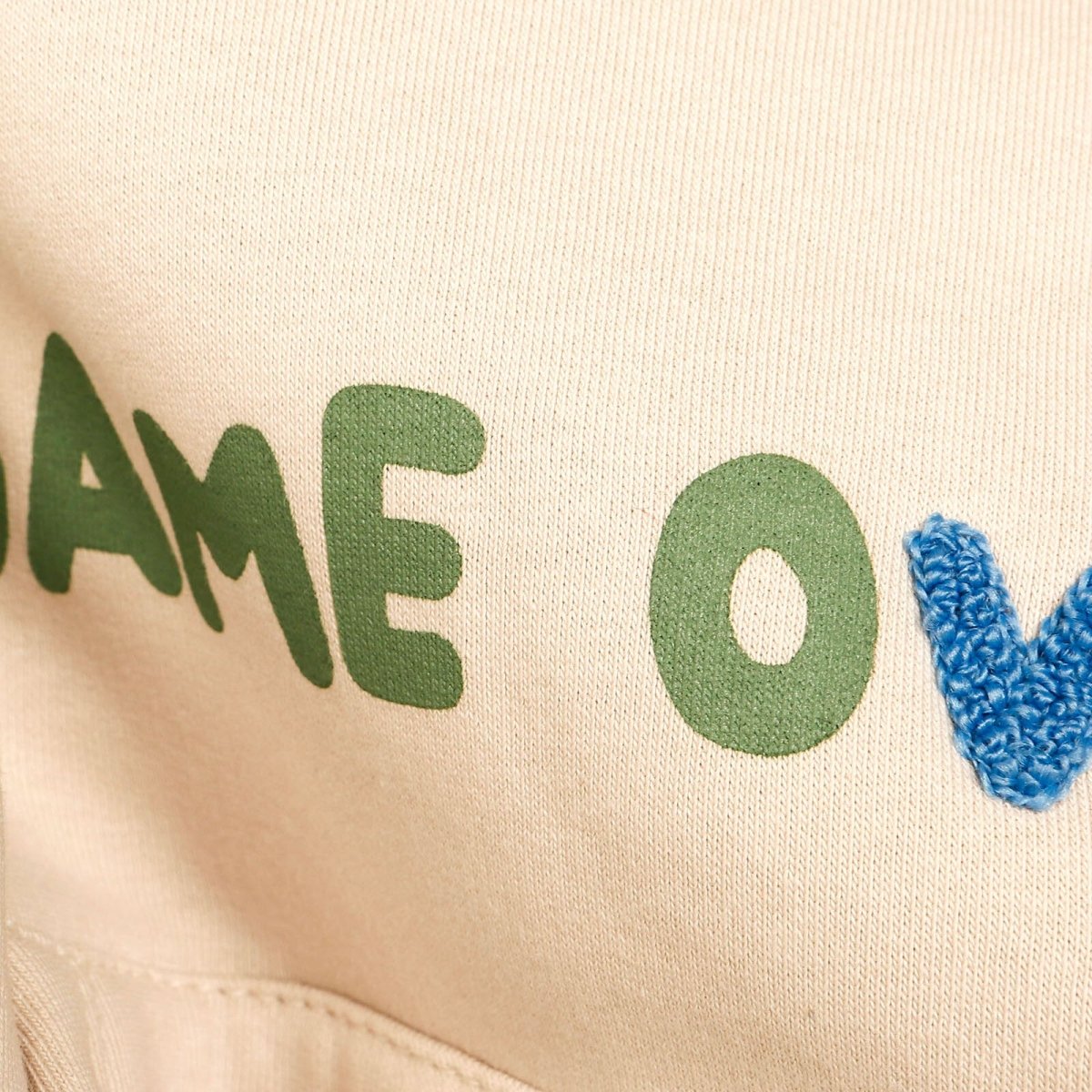 Tuffy Game Quilted Hoodie - Pocket Sweatshirt - Beige - ebebek - Black Friday