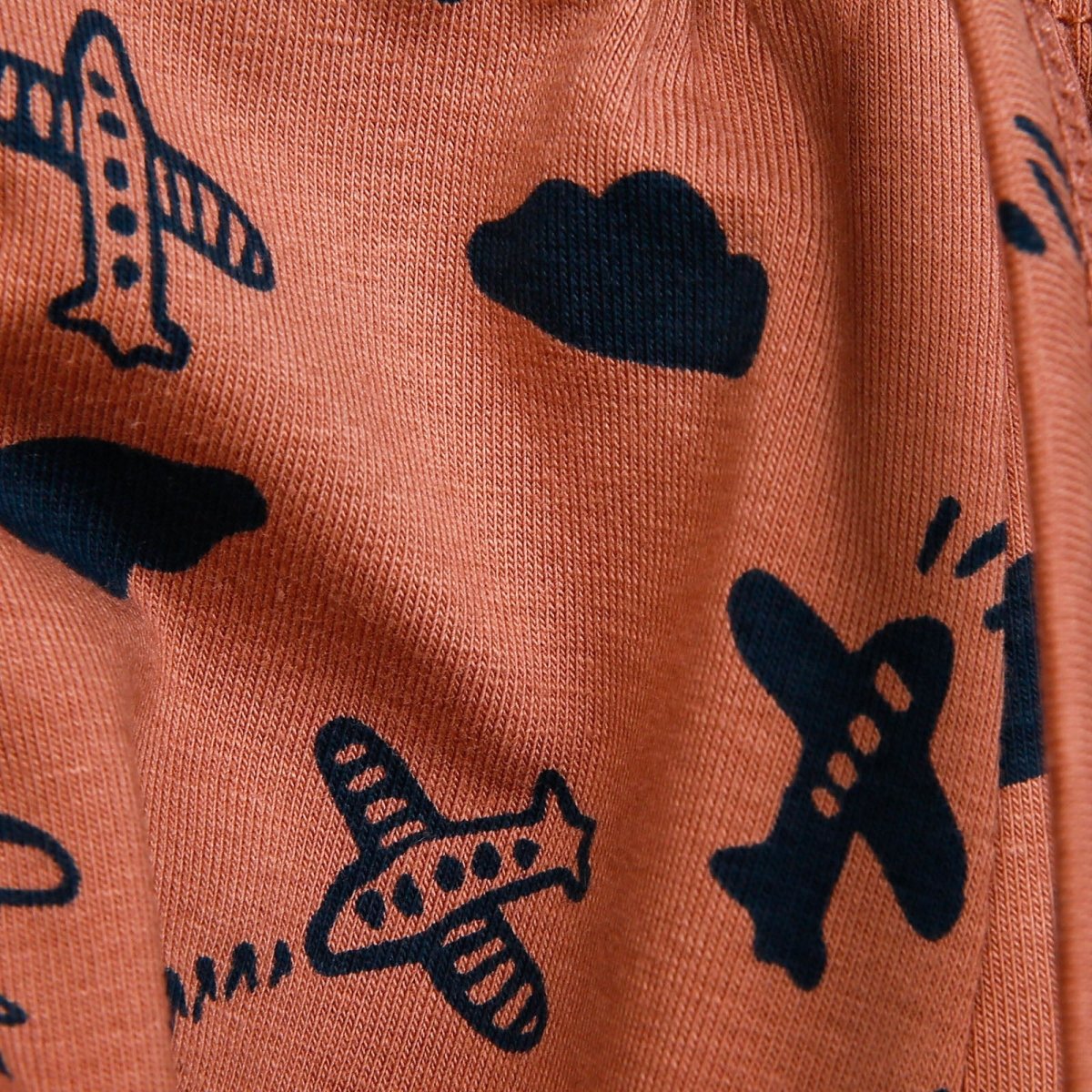 Antebies Newborn Plane Organic Footless - Light Rose - ebebek - Black Friday