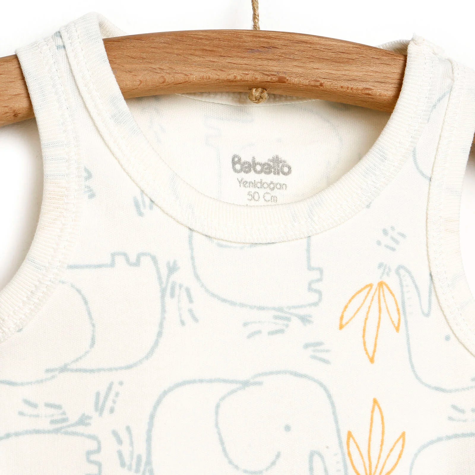 Bebetto Newborn Athlete Bodysuit - Footless Bottom - Blue - ebebek - Black Friday