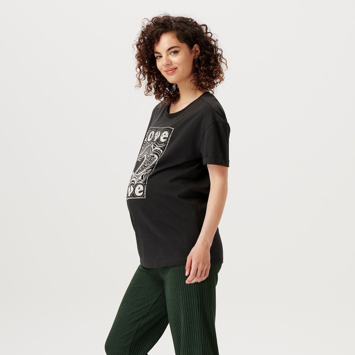 Supermom T-shirt Annan Love - Anthracite - ebebek - Black Friday