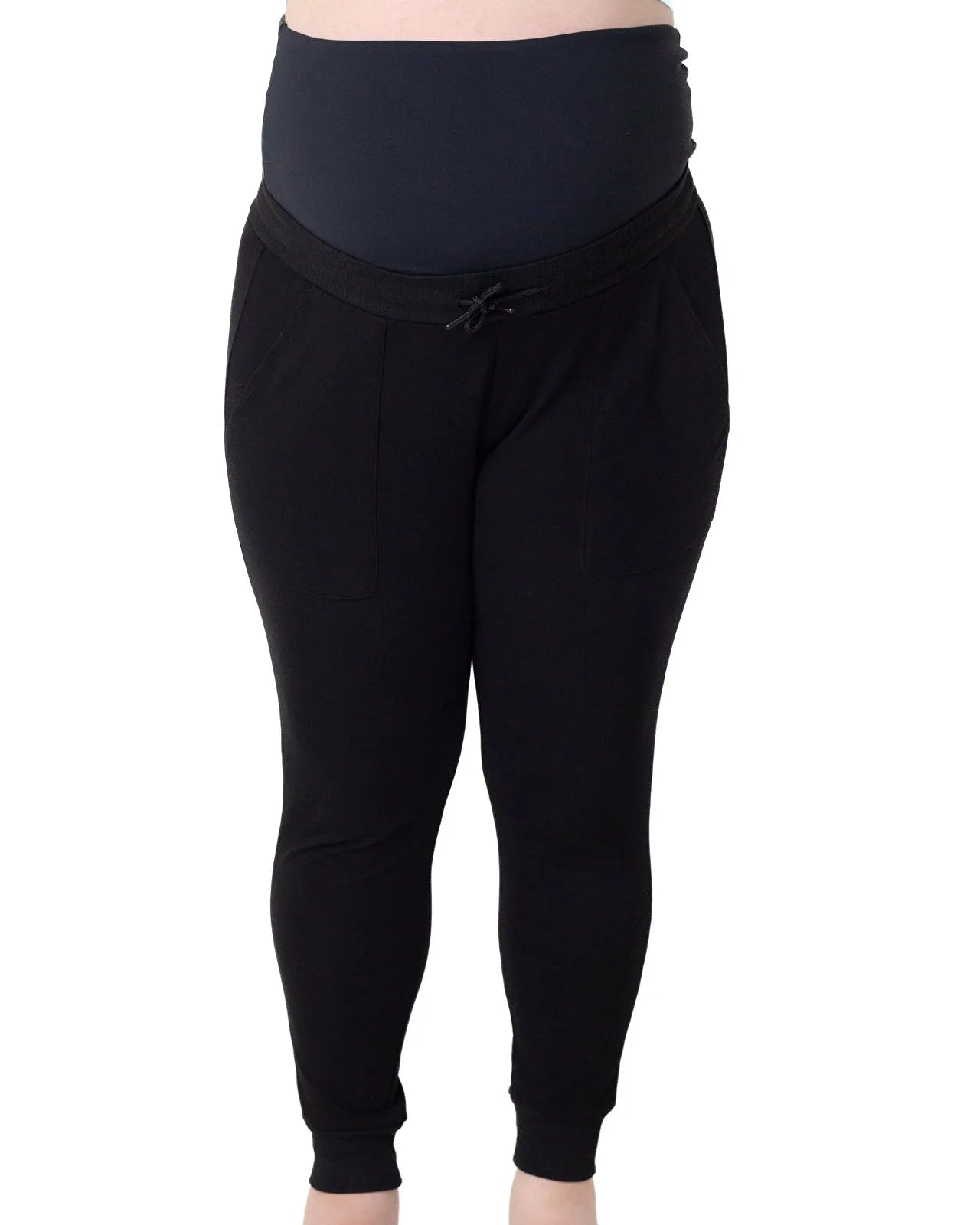 Latched Maternity & Postnatal Jogging Bottoms - Black - ebebek - Black Friday