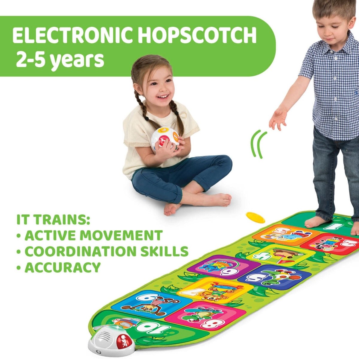 Chicco Jump & Fit Playmat Hopscotch - ebebek - Black Friday