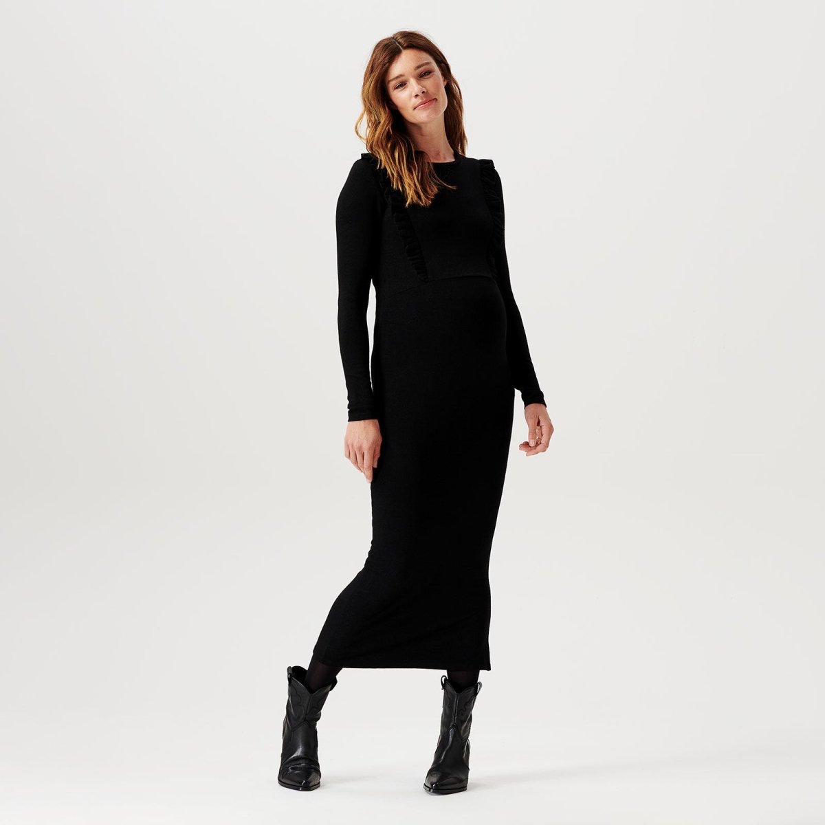 Noppies DreShort Sleeve Padu Bursing Long Sleeve - Black - ebebek - Black Friday