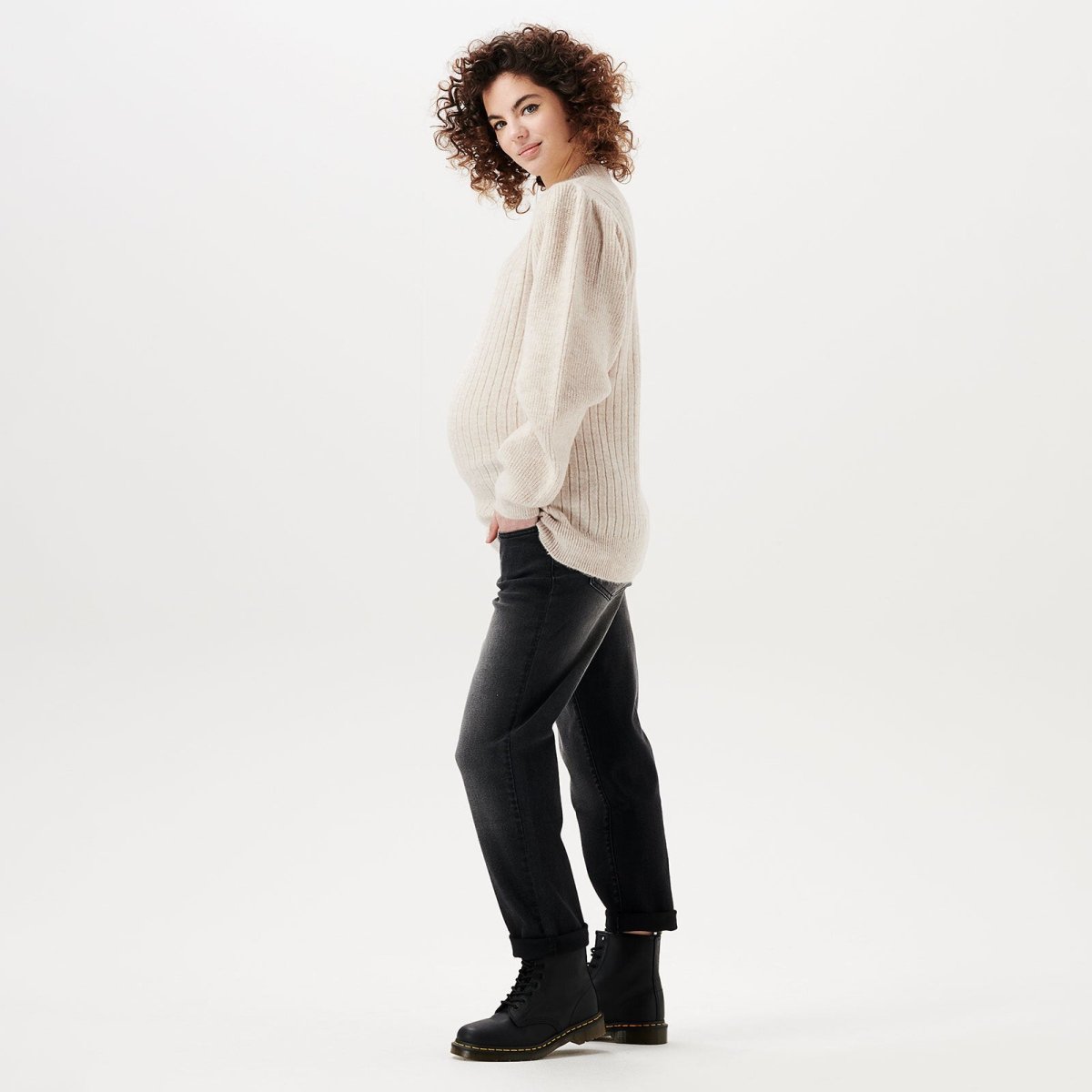Supermom Jeans Brooke - Black Dark Wash - ebebek - Black Friday
