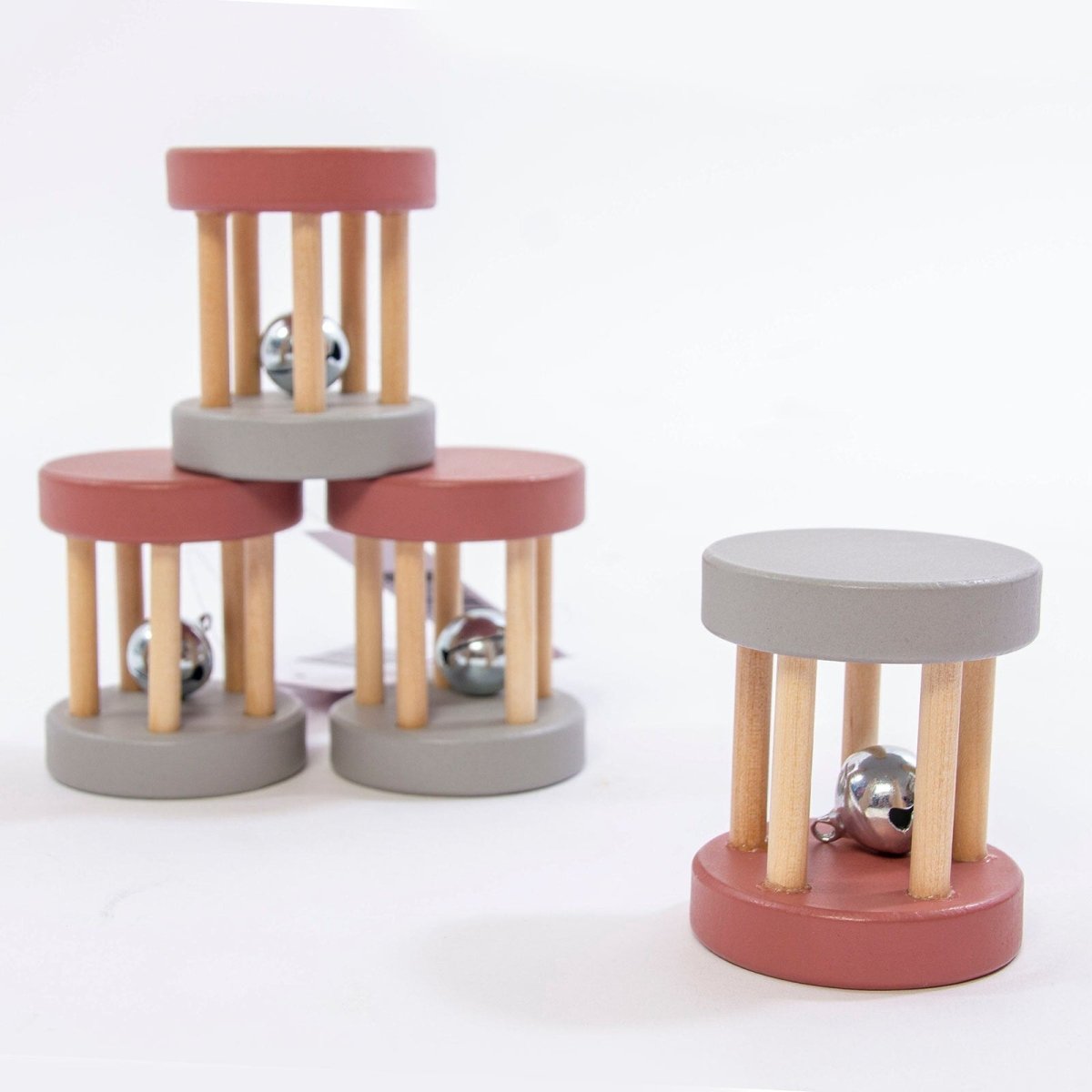 Belo&Me Wooden Bell Rattle - ebebek - Black Friday