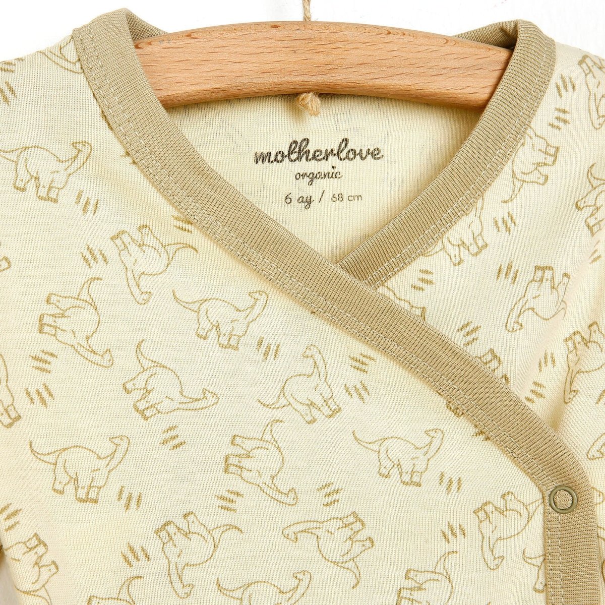 Motherlove Sleeve Bodysuit - Beige - ebebek - Black Friday