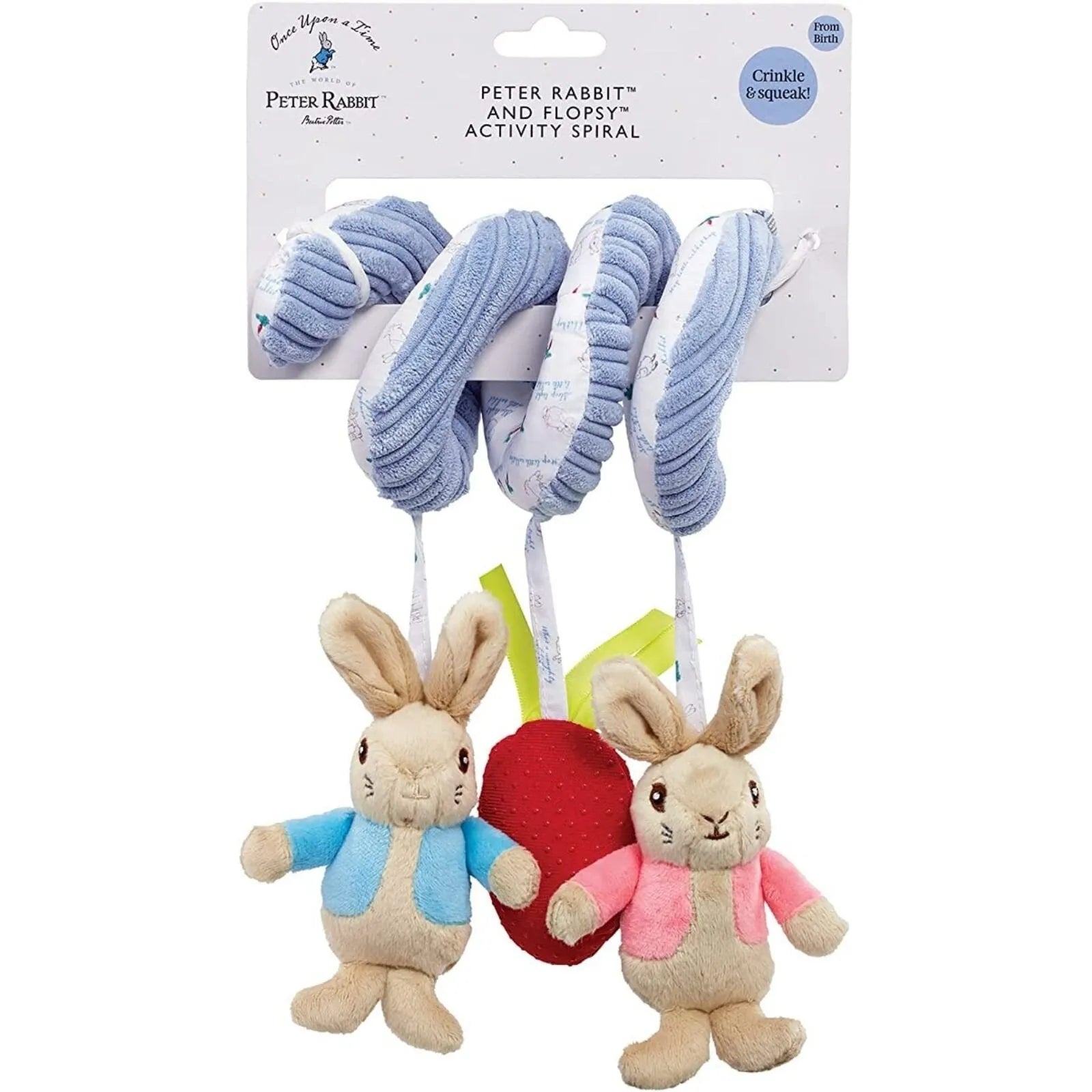 Peter Rabbit Activity Spiral Plush Rabbits Plush Toys ebebek