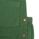 HelloBaby Newborn Muslin Romper - Green - ebebek - Black Friday