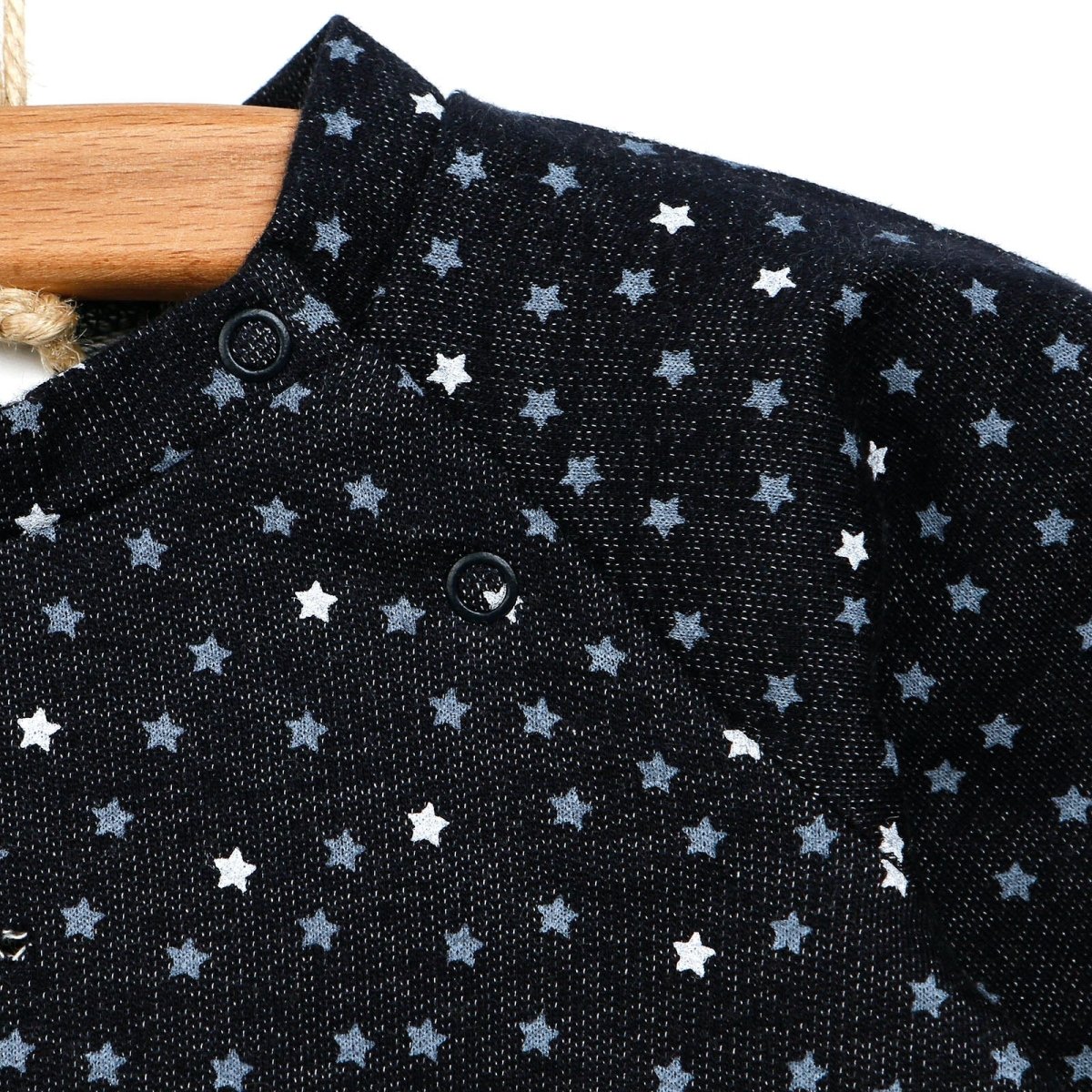 Antebies Newborn Sky Organic Sweatshirt - Navy Blue - ebebek - Black Friday