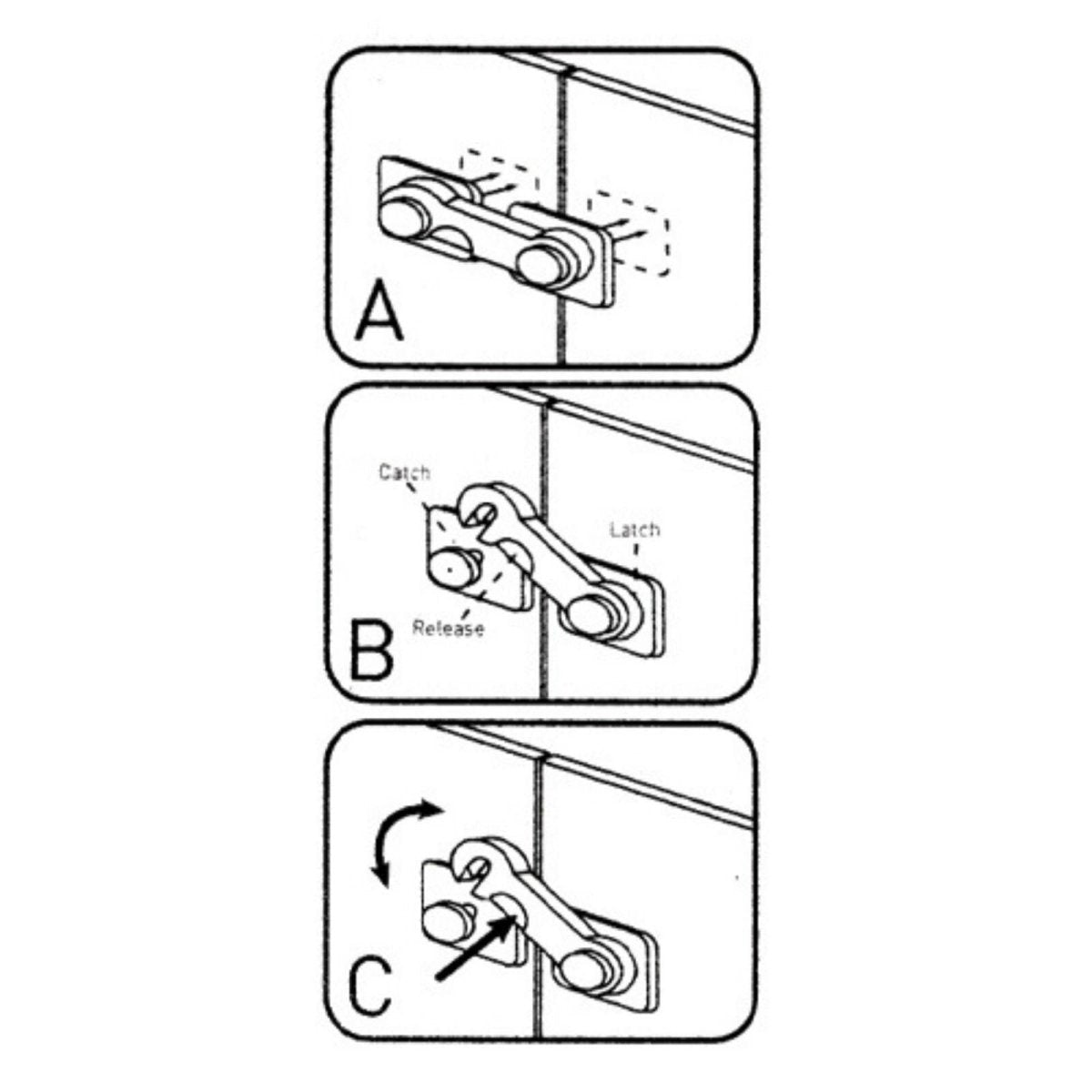Babyjem Cabinet Door Lock - ebebek - Black Friday