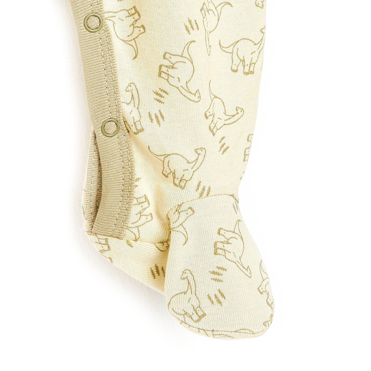 Motherlove Newborn Organic Footed Jumpsuit - Beige - ebebek - Black Friday