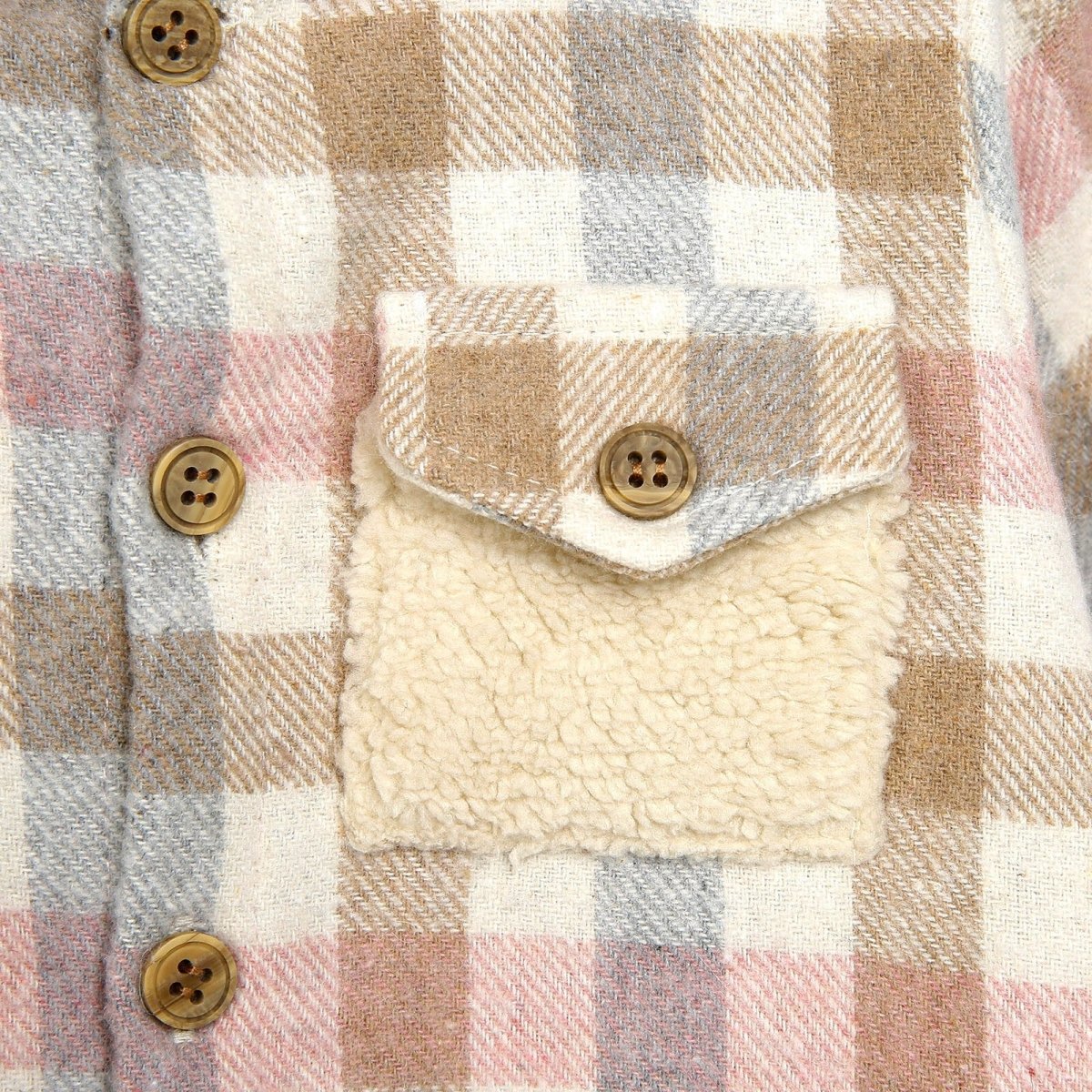 Bebbek Newborn Lumberjack Hooded Jumpsuit - Pink - ebebek - Black Friday