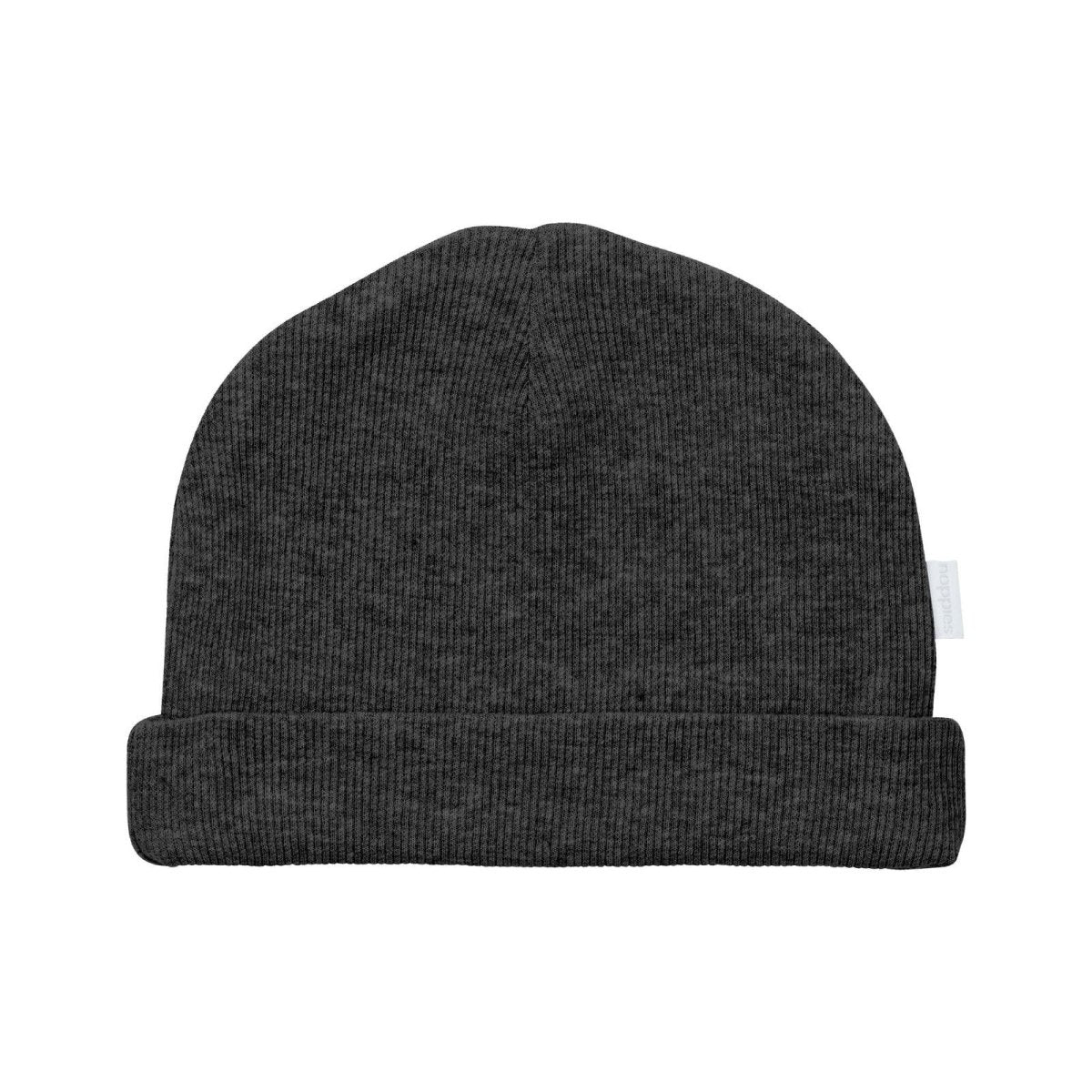 Noppies U Hat Rib Nevel - Dark Grey Melange - ebebek - Black Friday
