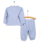 HelloBaby Basic Printed Baby Tracksuit - Blue - ebebek - Black Friday