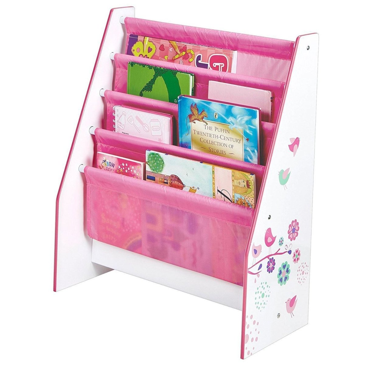 Hello Home Kids Sling Bookcase - Flowers and Birds - ebebek - Black Friday