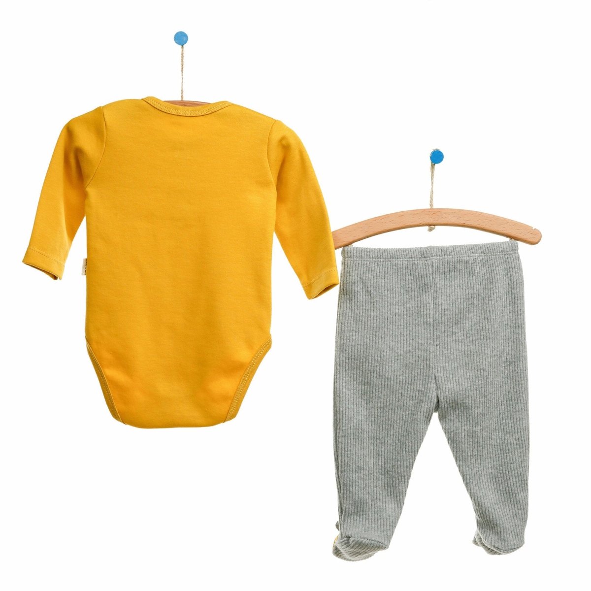 Bebbek Newborn Born To Be Wild Baby Set - Mustard - ebebek - Black Friday