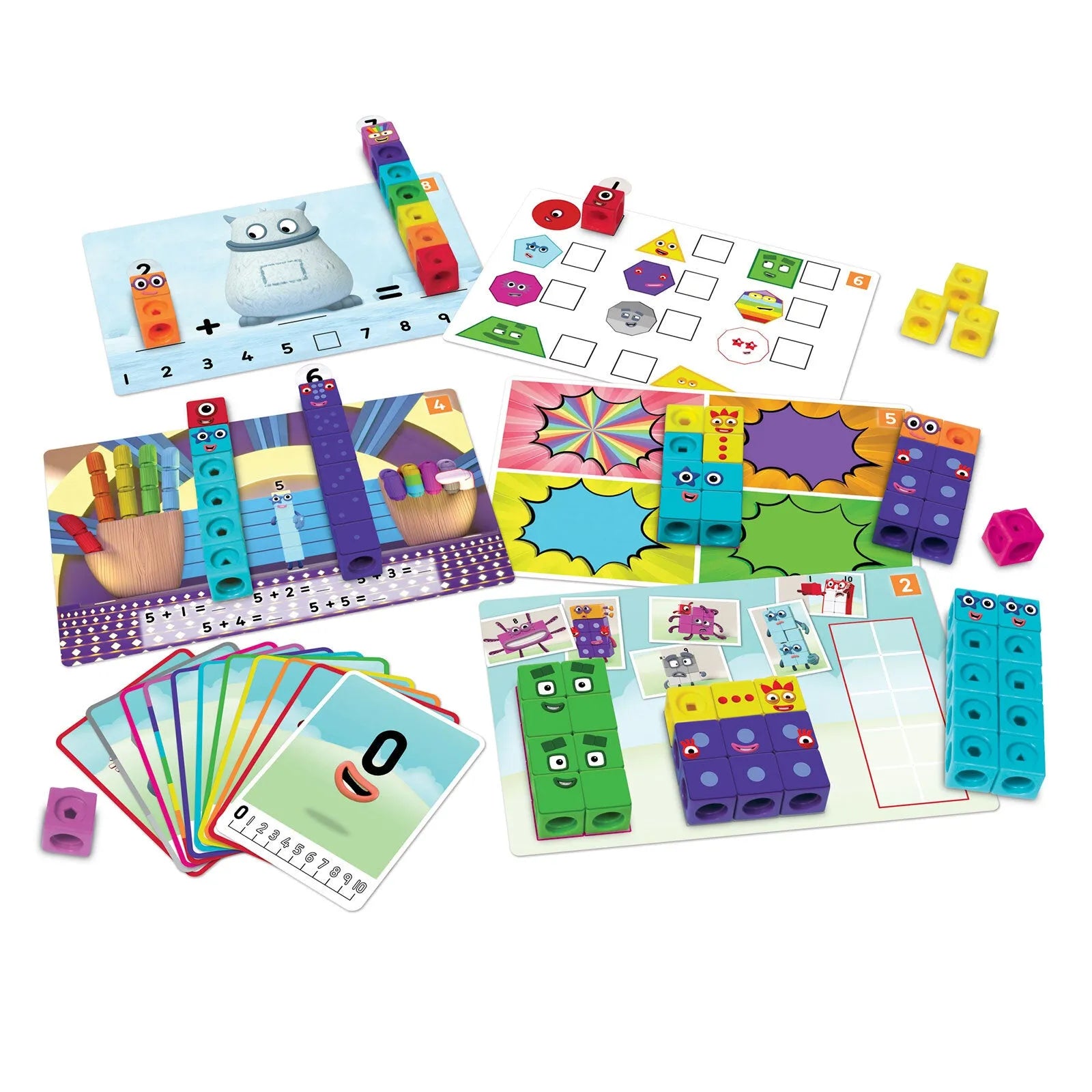 Numberblocks Mathlink Cubes Numberblocks 1-10 Set – ebebek