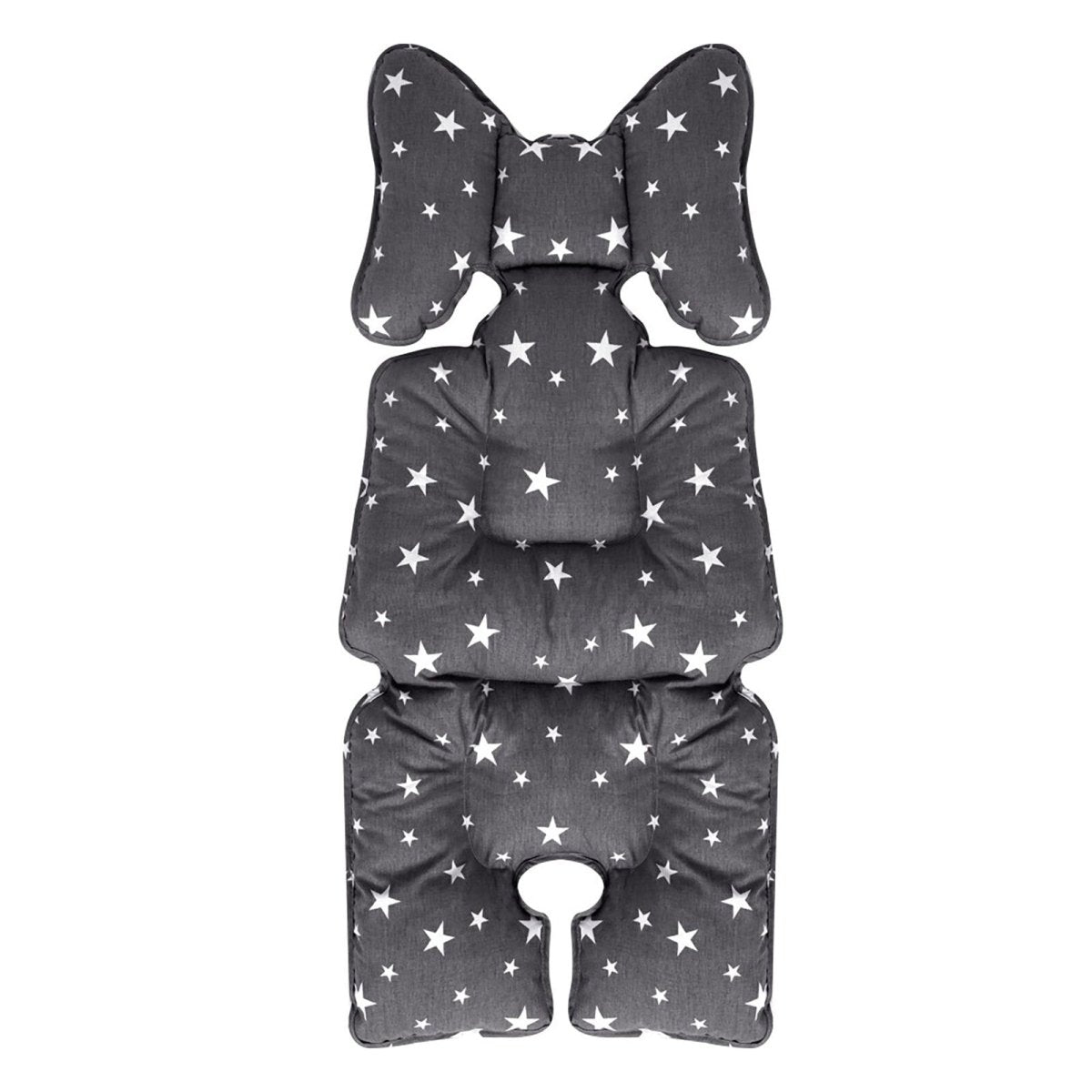 Sevi Bebe Stroller and Car Seat Cushion Grey Star - ebebek - Black Friday