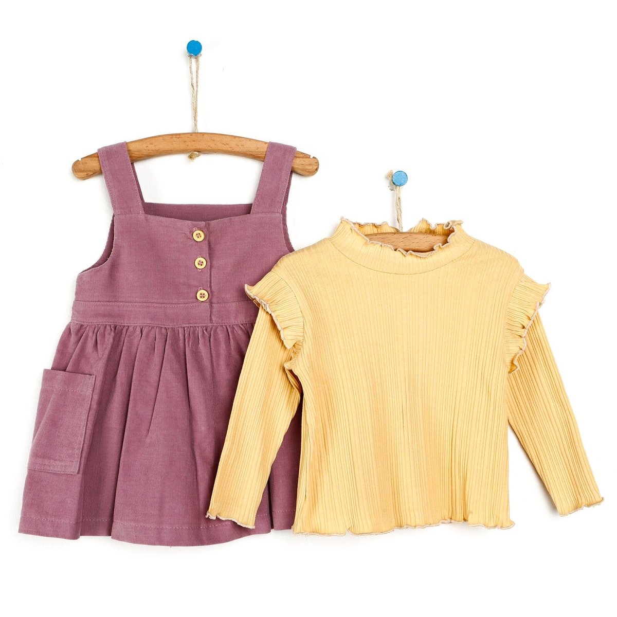 Cassiope Salopette Skirt - Sweatshirt - Damson - ebebek - Black Friday