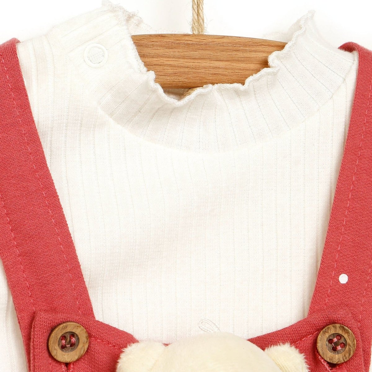 Tuffy Salopette Skirt - Sweatshirt - Light Rose - Tuffy - ebebek