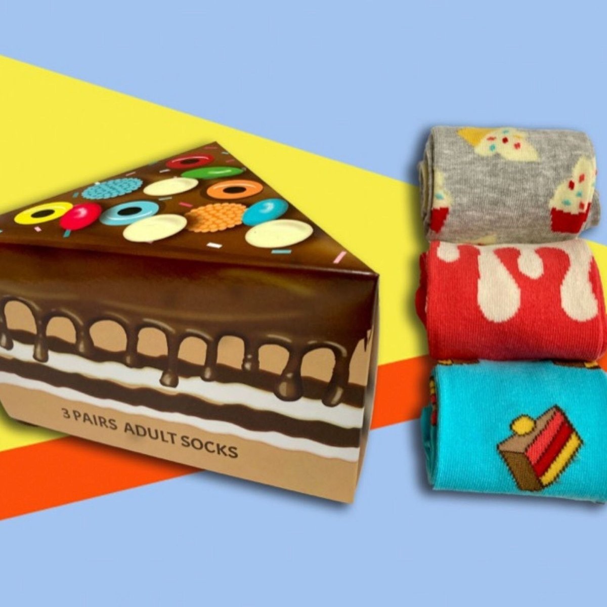 Boxt Socks Unisex Cake 3 pcs - ebebek - Black Friday