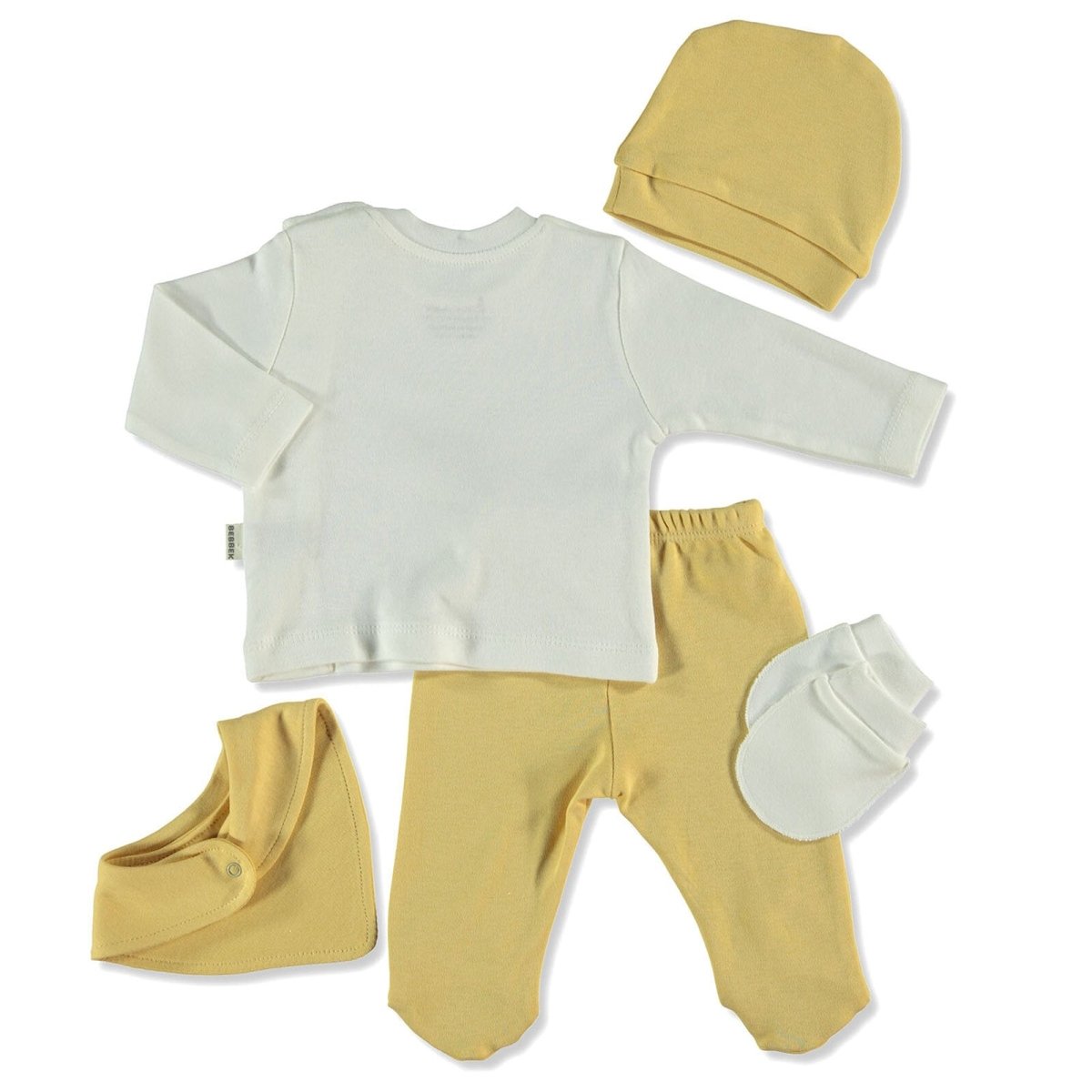 Bebbek Baby Boy 5 Pcs Newborn Starter Set - Light Brown - ebebek - Black Friday