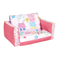 Hello Home Flip Out Mini 2-in-1 Kids Inflatable Sofa and Lounger - Peppa Pig