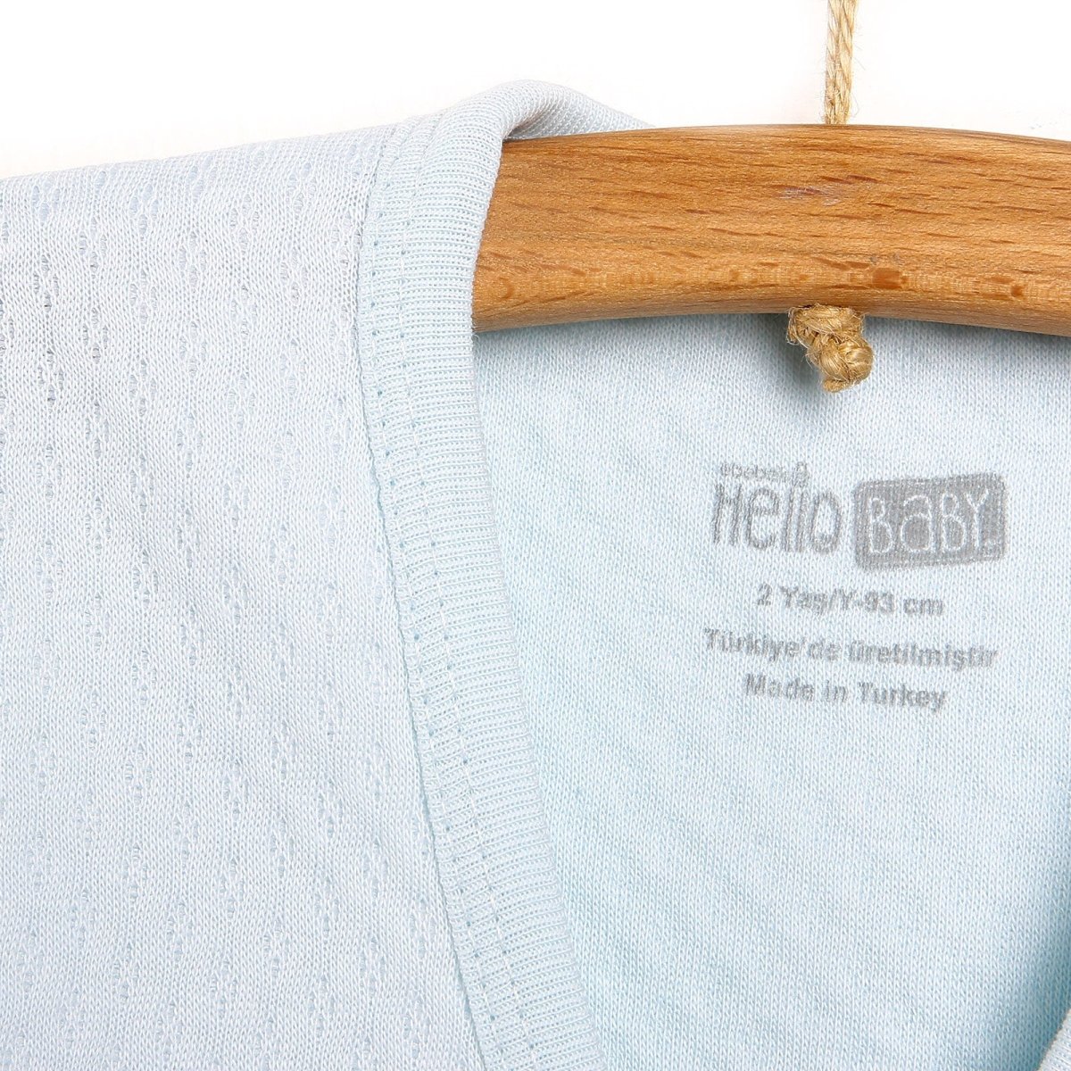 HelloBaby Basic Baby Boy Quilted Vest - Light Blue - ebebek - Black Friday