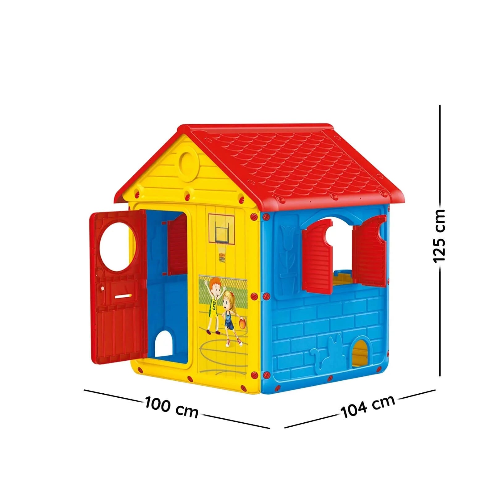Dolu City Play House 125x100x104cm ebebek